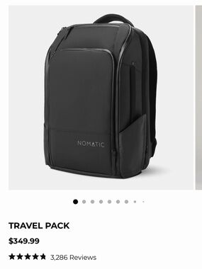 Nomatic Travel Pack Backpack - Black